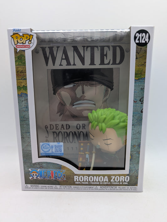 Funko POP! One Piece Wanted Poster Roronoa Zoro