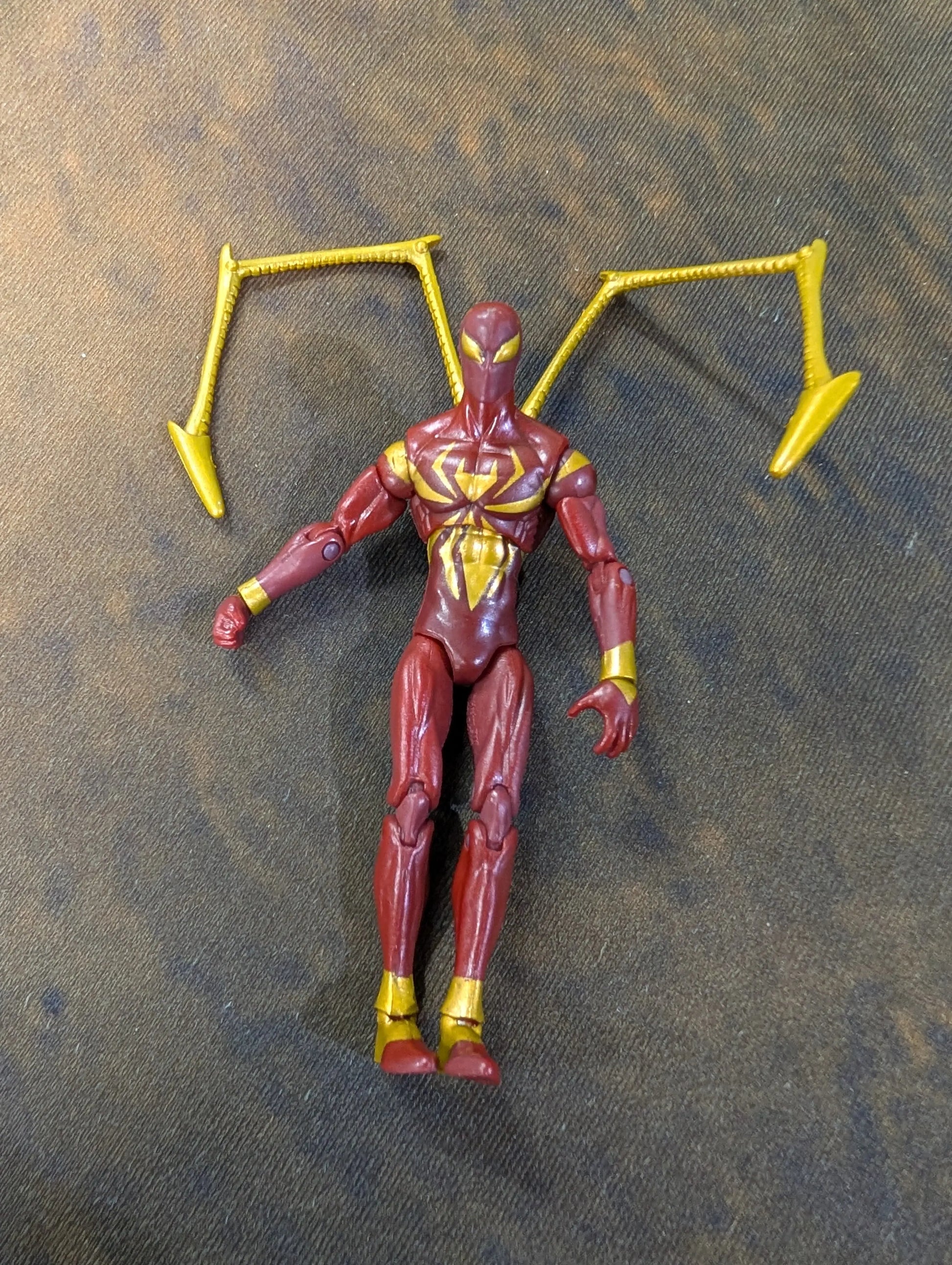 Marvel Legends 2008 Spider-Man Classics 6" Iron Spider Spider-Man Figure FRENLY BRICKS - Open 7 Days