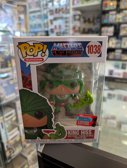King Hiss 1038 ~ Masters of the Universe (MOTU) ~ Funko Pop Vinyl ~ Television FRENLY BRICKS - Open 7 Days