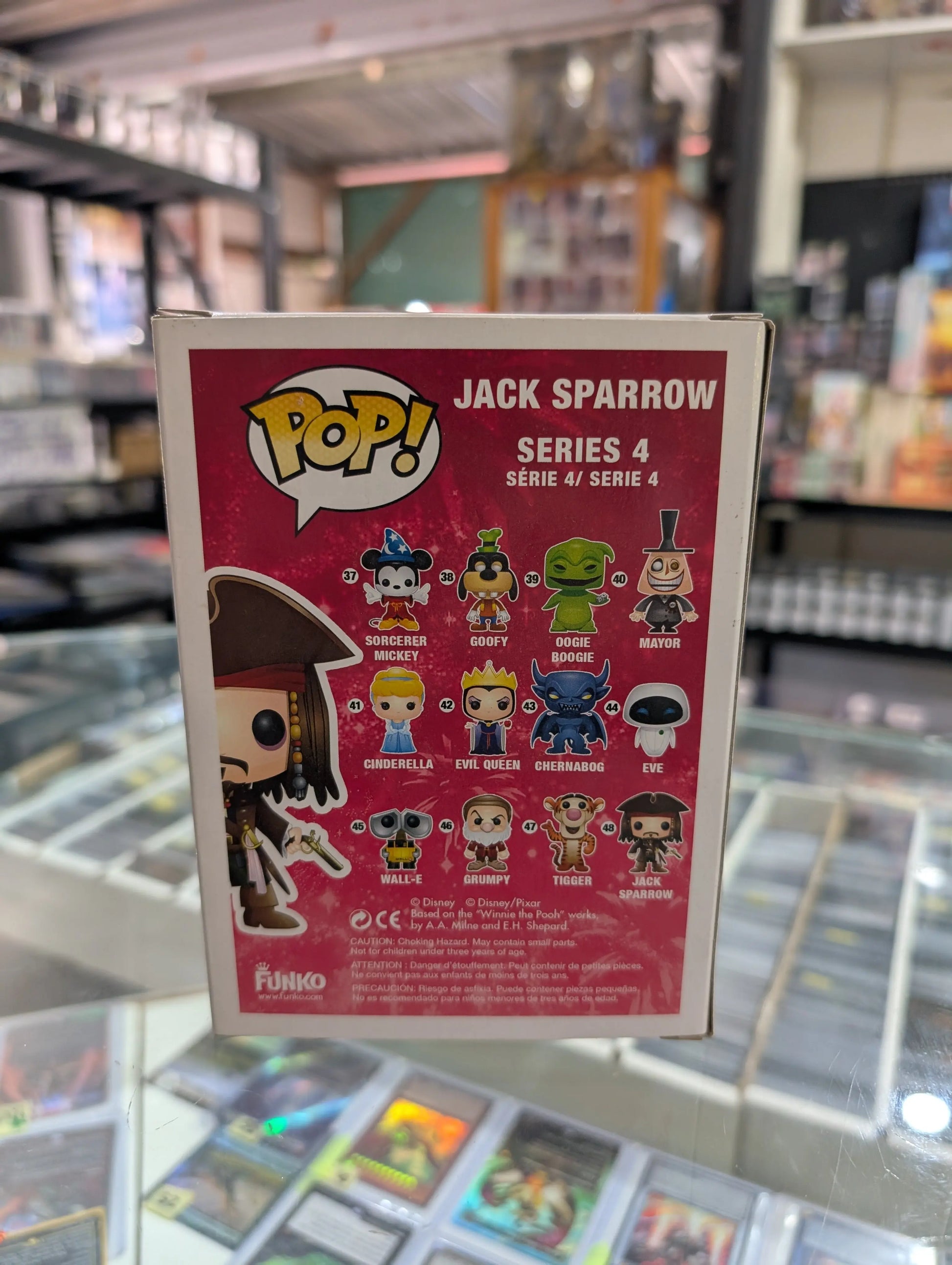 Funko Pop! Vinyl: Disney - Captain Jack Sparrow #48 FRENLY BRICKS - Open 7 Days