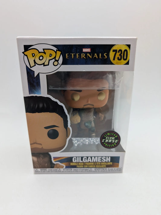 FUNKO POP, ETERNALS #730 GILGAMESH GITD CHASE FRENLY BRICKS - Open 7 Days