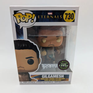 FUNKO POP, ETERNALS #730 GILGAMESH GITD CHASE FRENLY BRICKS - Open 7 Days