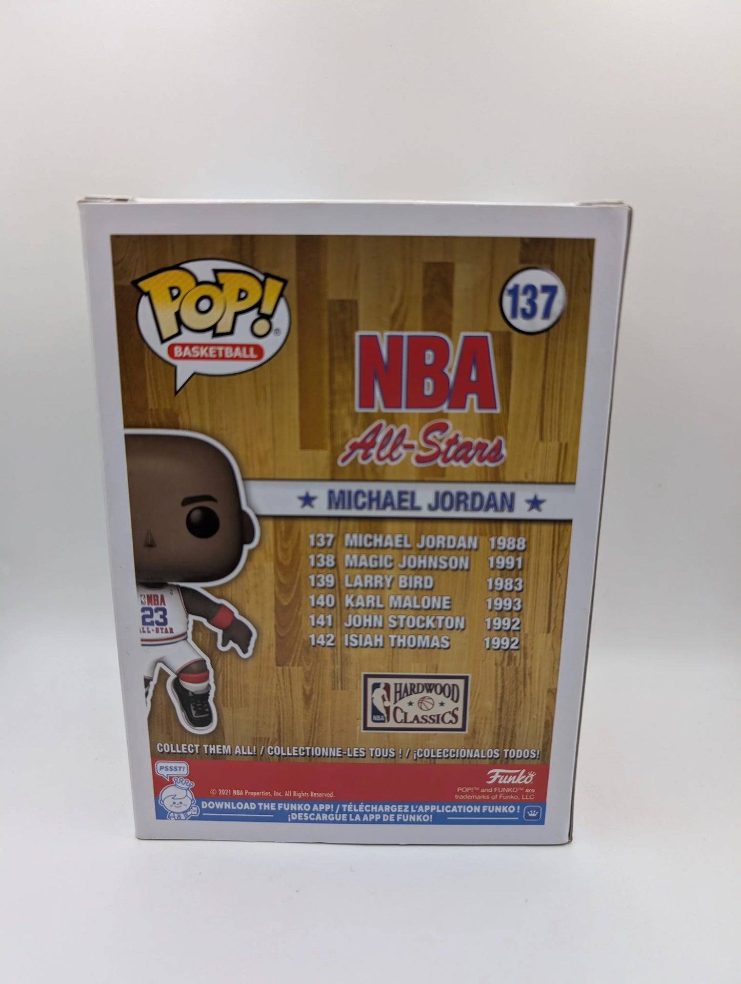 Michael Jordan Funko Pop! Vinyl #137 NBA All Star 1988 FRENLY BRICKS - Open 7 Days