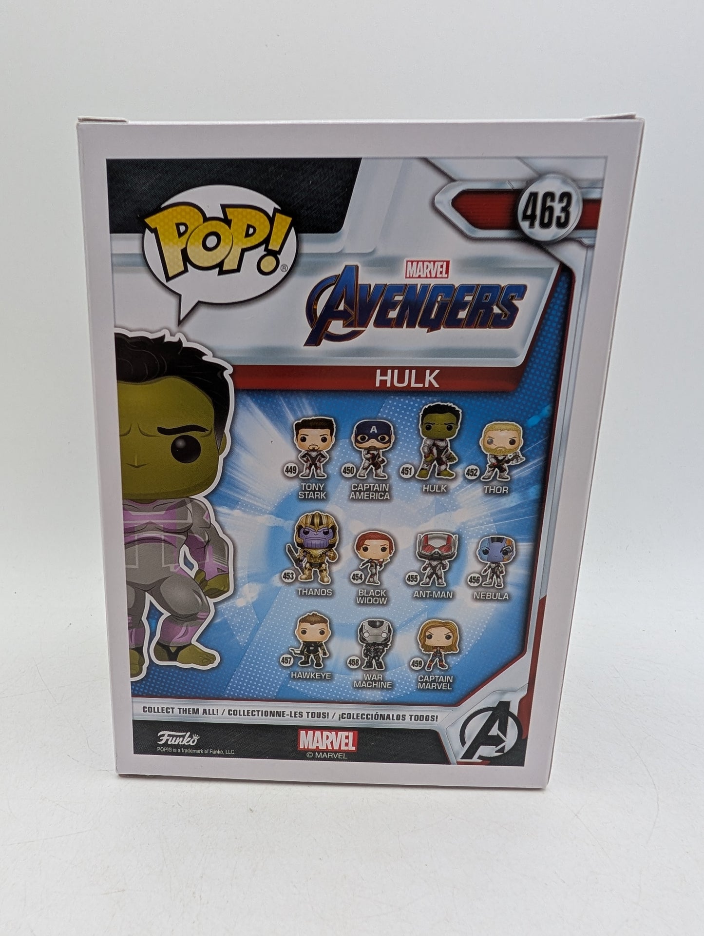 Funko POP! Marvel Avengers Hulk #463 Special Edition