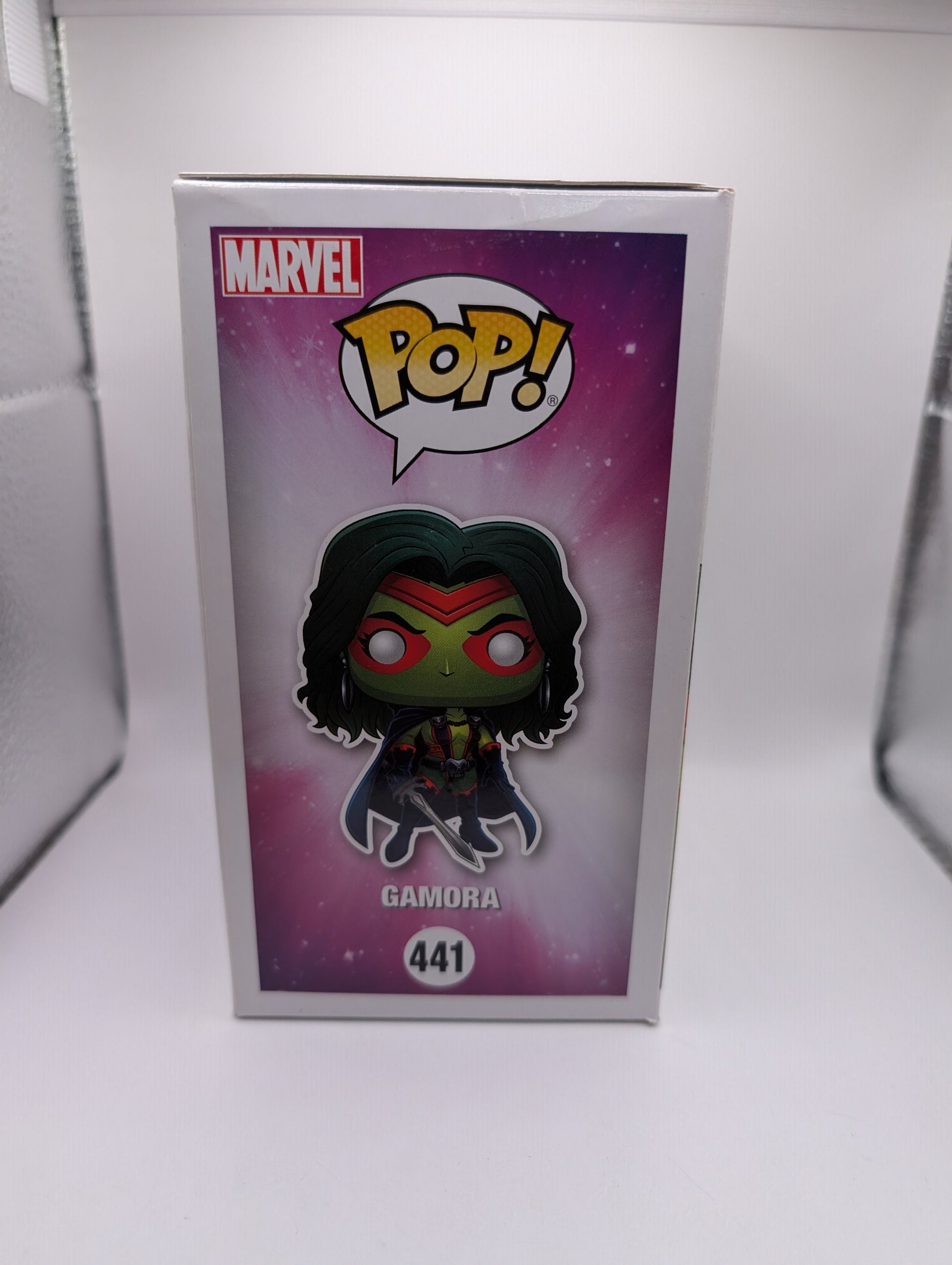 Marvel Funko Pop Vinyl - Gamora - No. 441 - SDCC Exclusive - Free Protector FRENLY BRICKS - Open 7 Days