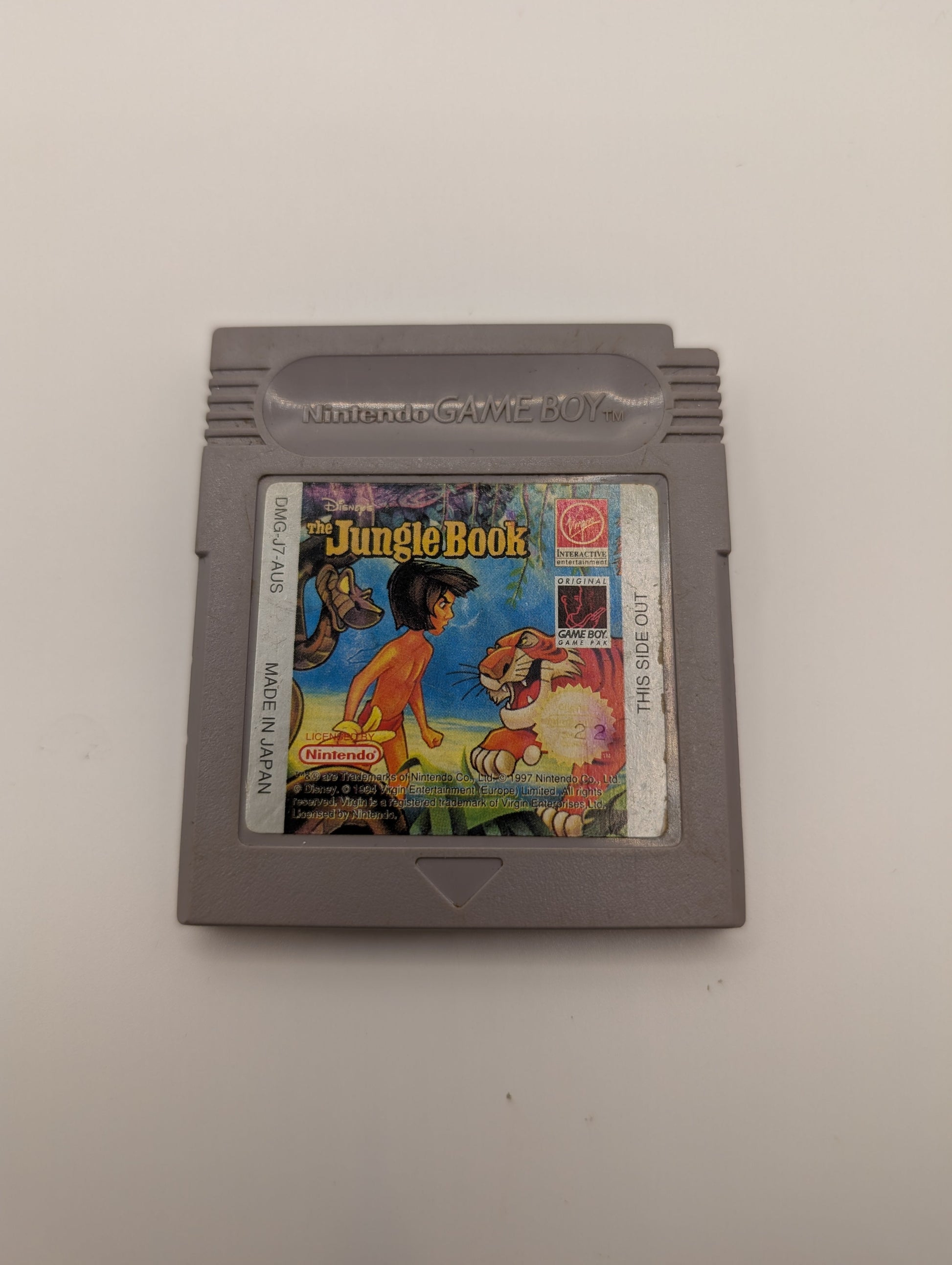 The Jungle Book Nintendo Gameboy Game FRENLY BRICKS - Open 7 Days