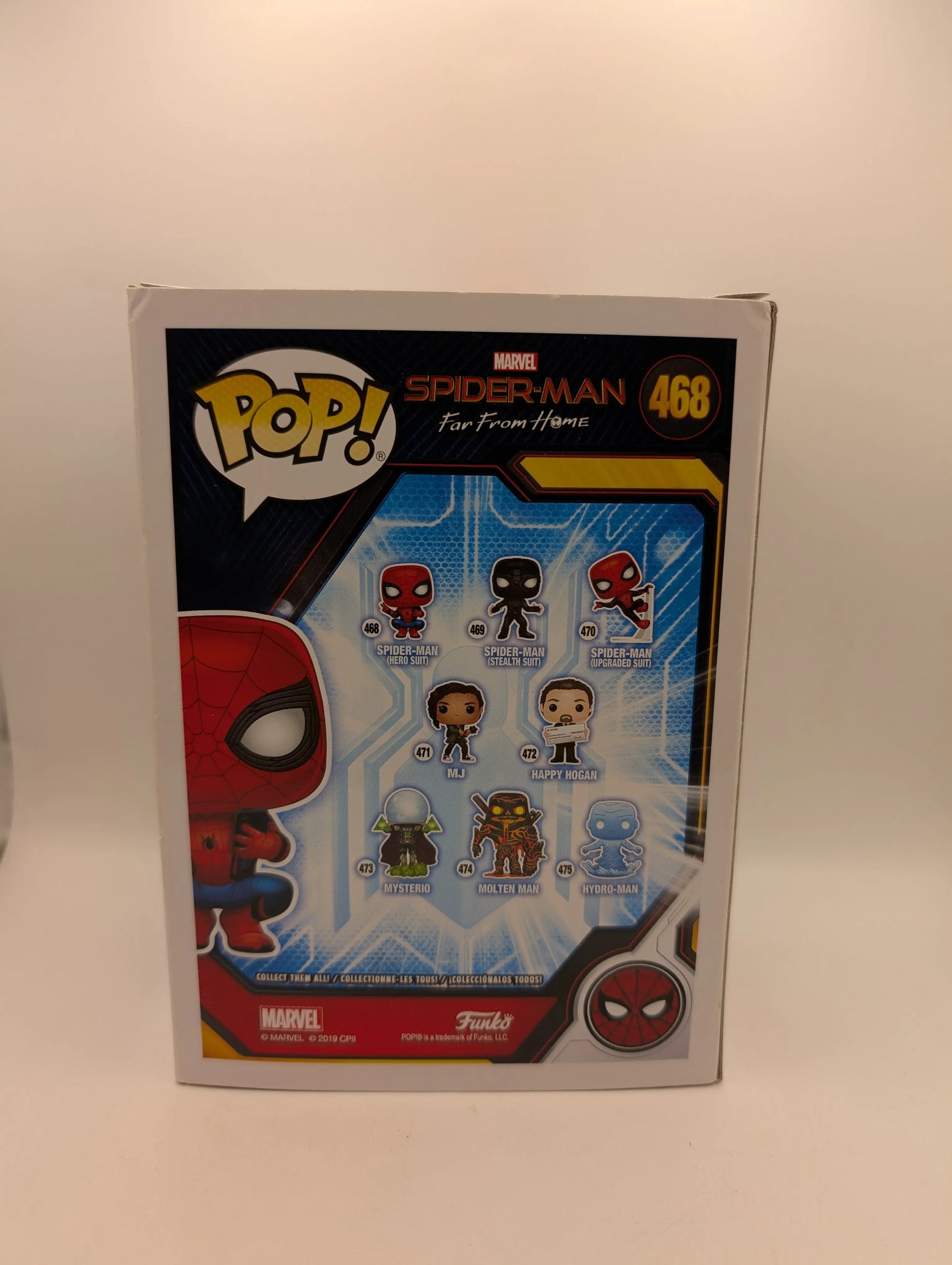 Spider-Man (Hero Suit) - Far From Home #468 Marvel Funko Pop Vinyl FRENLY BRICKS - Open 7 Days image 3