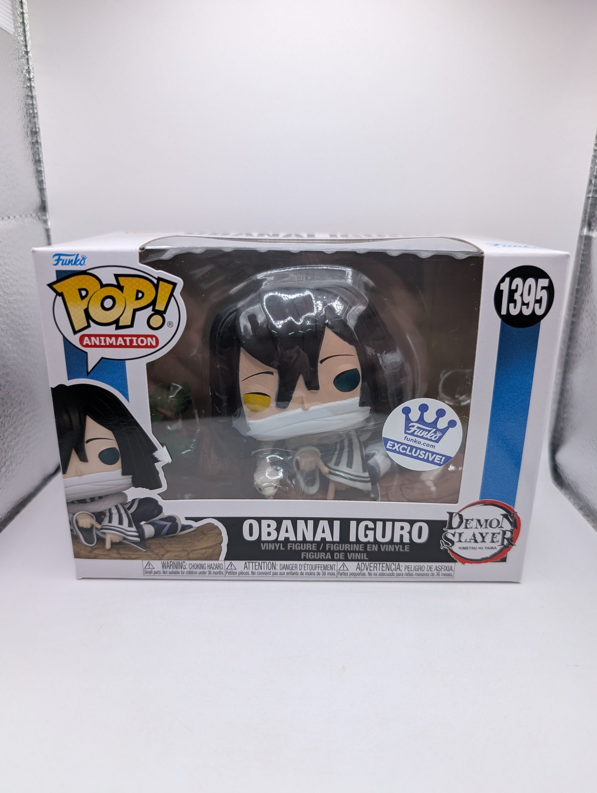 Funko Pop! Animation: Demon Slayer Obanai Iguro Exclusive Vinyl Figure #1395 FRENLY BRICKS - Open 7 Days