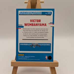 2023-24 Donruss Optic Rated Rookie Victor Wembanyama Purple Shock Prizm RC FRENLY BRICKS - Open 7 Days