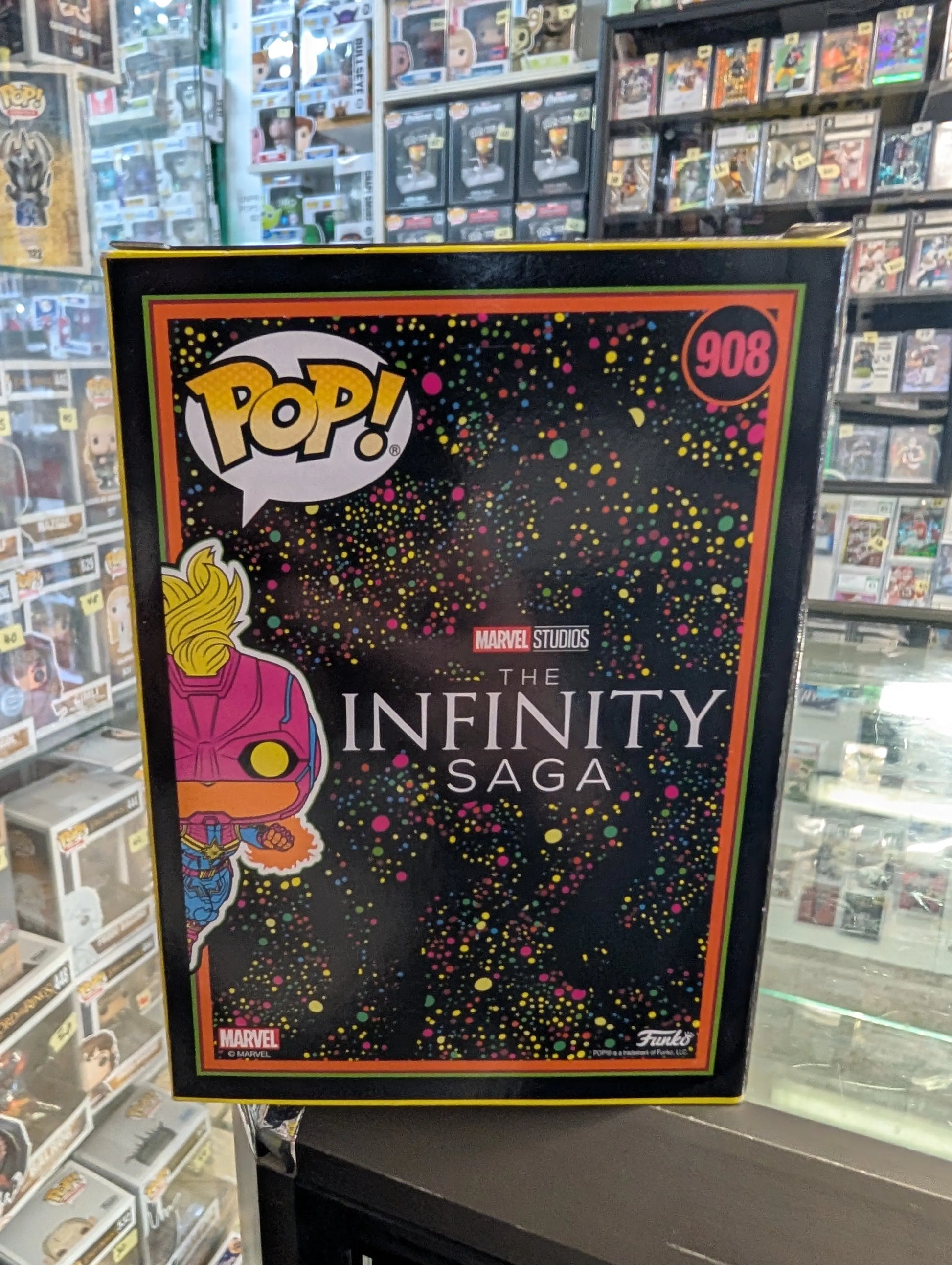 Funko Pop! Captain Marvel - Captain Marvel Special Edt. Vinyl 908 FRENLY BRICKS - Open 7 Days