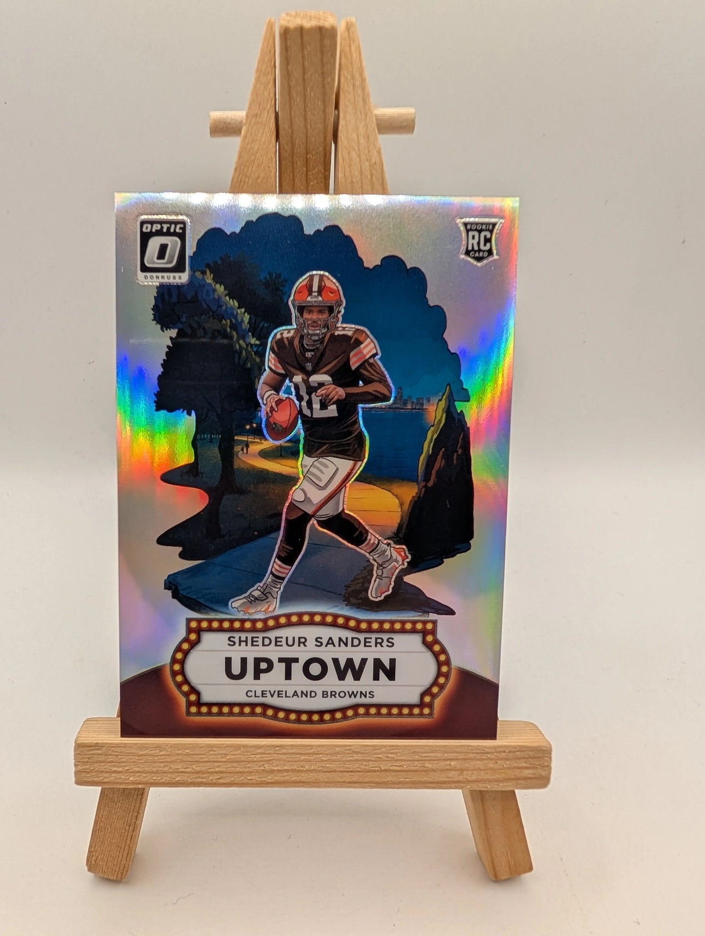Shedeur Sanders Uptown Rookie #18 Browns 2025 Panini Donruss Optic SSP (RC) FRENLY BRICKS - Open 7 Days