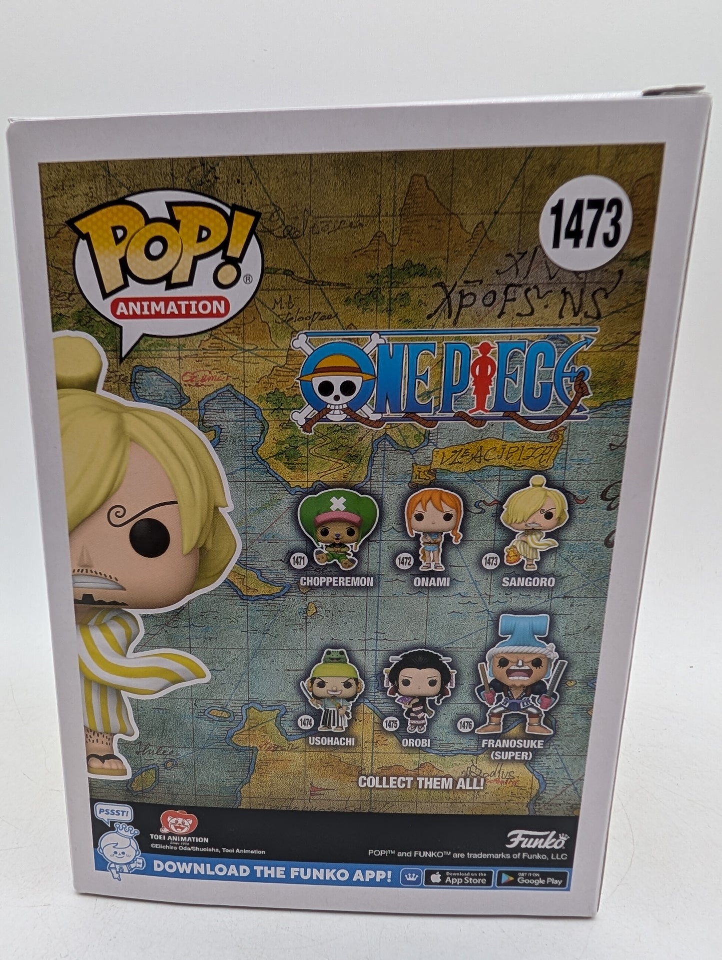 Funko POP! One Piece Sangoro #1473 Vinyl Figure