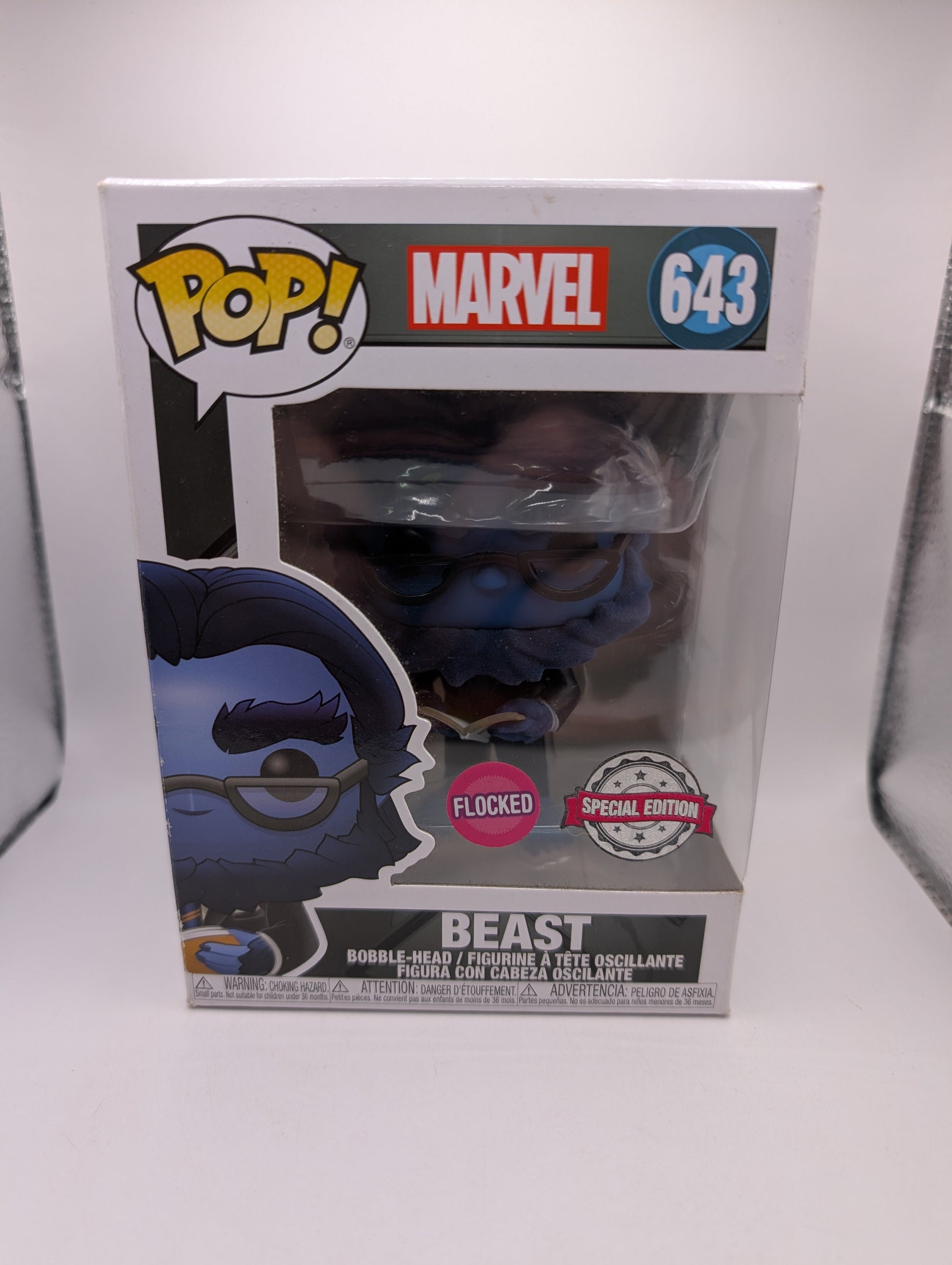 Funko POP! Marvel: Beast (Flocked) #643 X-Men: The Last Stand FRENLY BRICKS - Open 7 Days