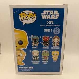 FUNKO Pop!: Star Wars - C3PO Vinyl Bobblehead #13 FRENLY BRICKS - Open 7 Days