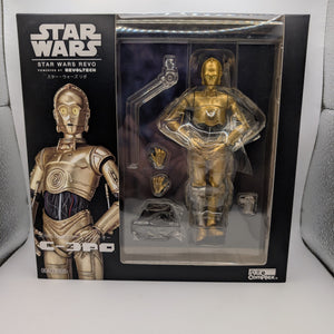 C3PO Star Wars Revoltech New and Rare Kaiyodo ~ HIGHLY COLLECTIBLE FRENLY BRICKS - Open 7 Days
