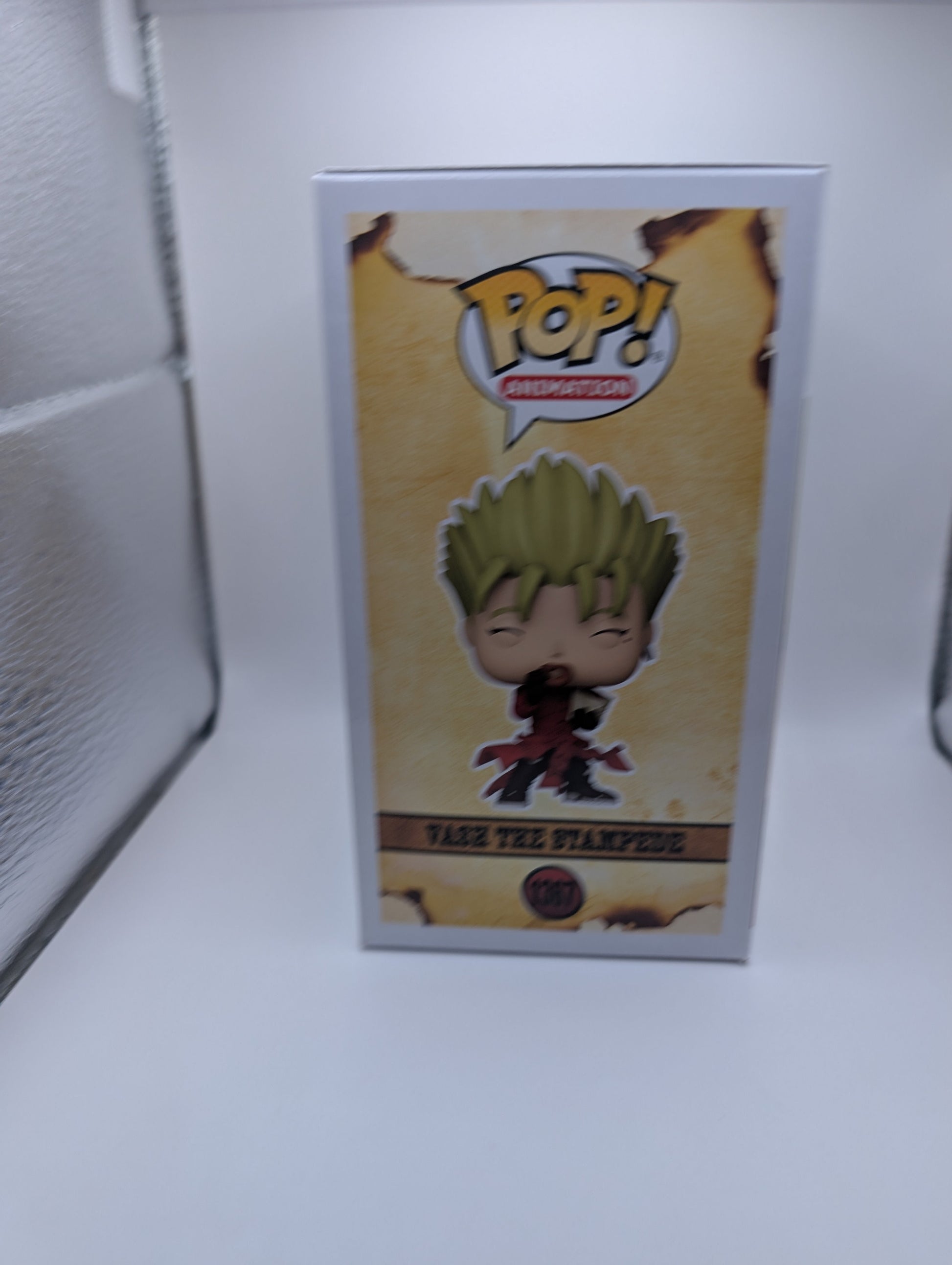 Funko Pop Animation Trigun Vash the Stampede #1367 GAMESTOP EXCLUSIVE FRENLY BRICKS - Open 7 Days