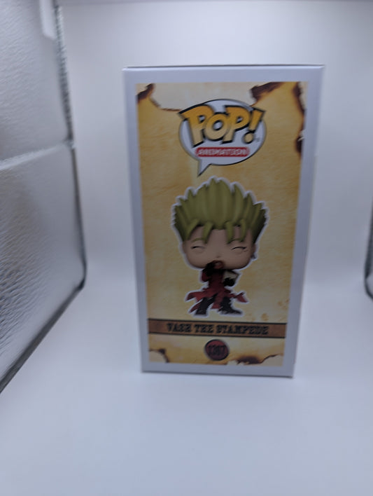 Funko Pop Animation Trigun Vash the Stampede #1367 GAMESTOP EXCLUSIVE FRENLY BRICKS - Open 7 Days