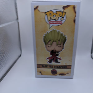 Funko Pop Animation Trigun Vash the Stampede #1367 GAMESTOP EXCLUSIVE FRENLY BRICKS - Open 7 Days