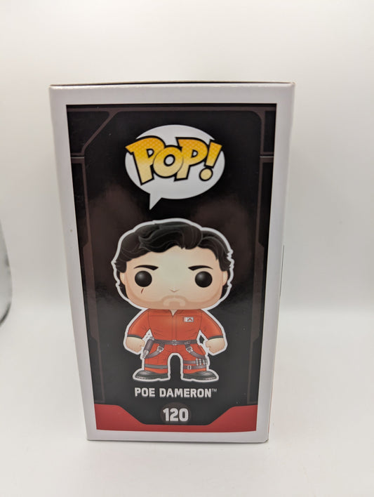 Funko Pop Vinyl Star Wars #120 Poe Dameron FRENLY BRICKS - Open 7 Days