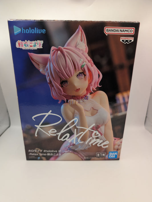 Hololive Hakui Koyori Relax Time Figure Bandai Spirits Official FRENLY BRICKS - Open 7 Days