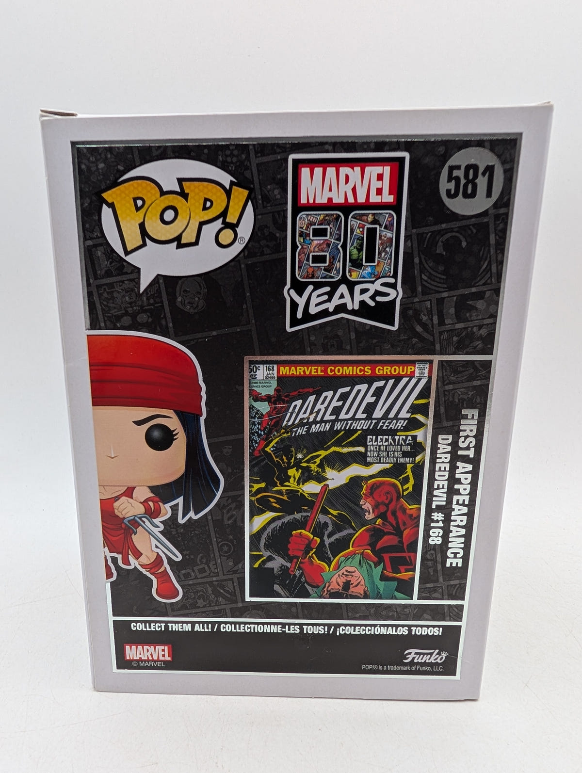 Funko POP! Marvel 80 Years Elektra #581 Special Edition, photo 5 image 5