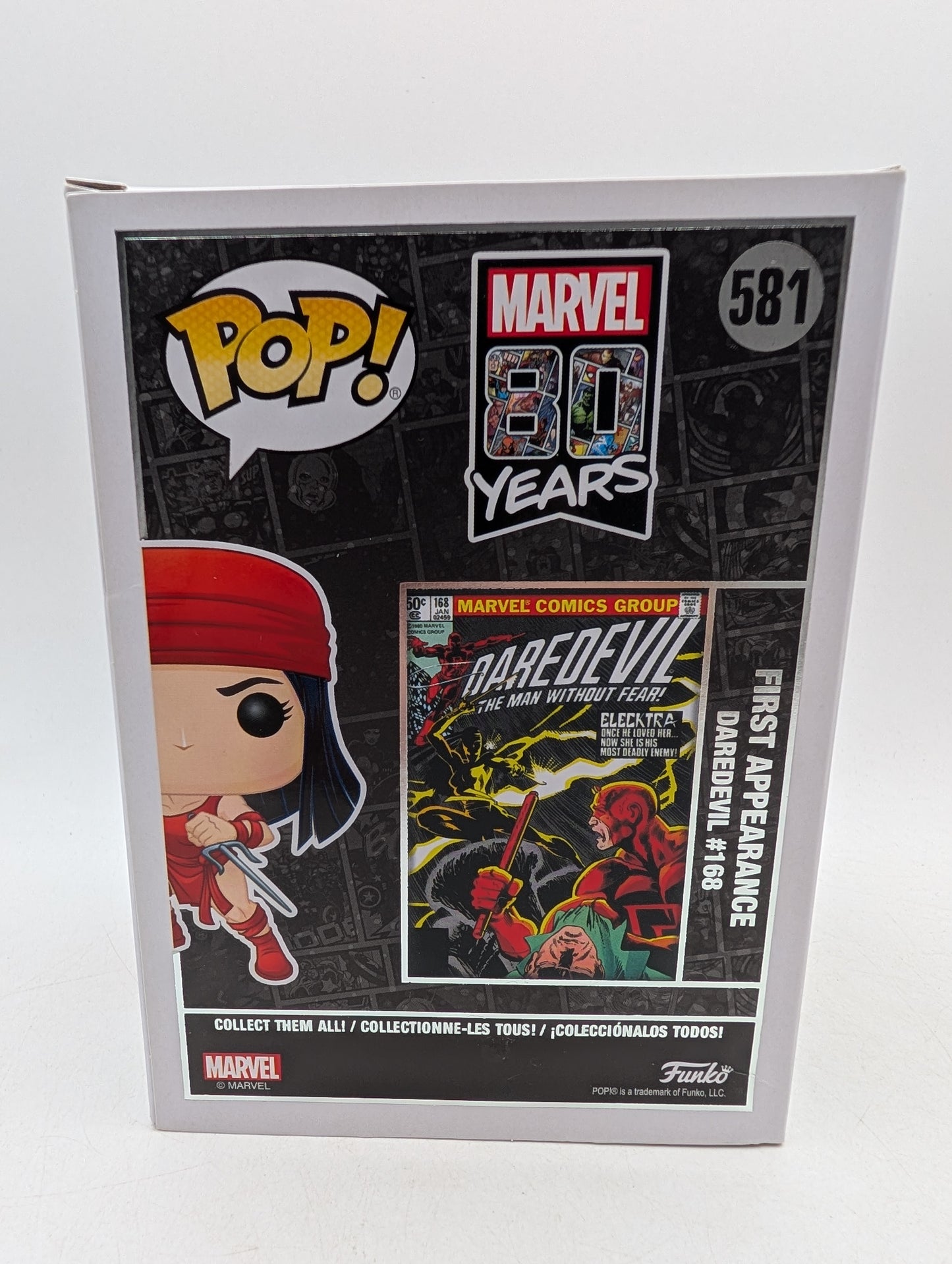 Funko POP! Marvel 80 Years Elektra #581 Special Edition