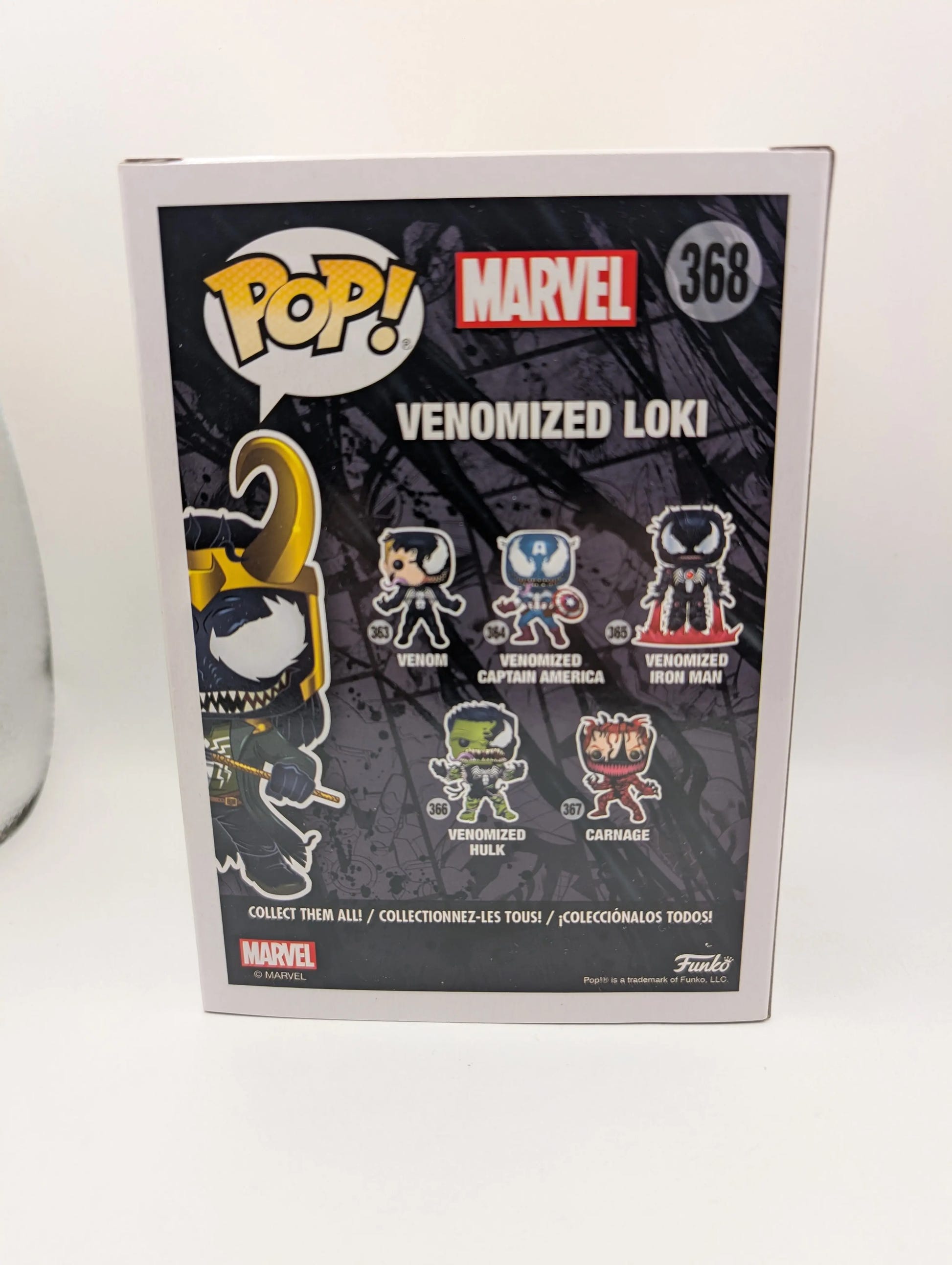 Funko Pop! Vinyl Marvel Venom Series #368 Venomized Loki FRENLY BRICKS - Open 7 Days image 3