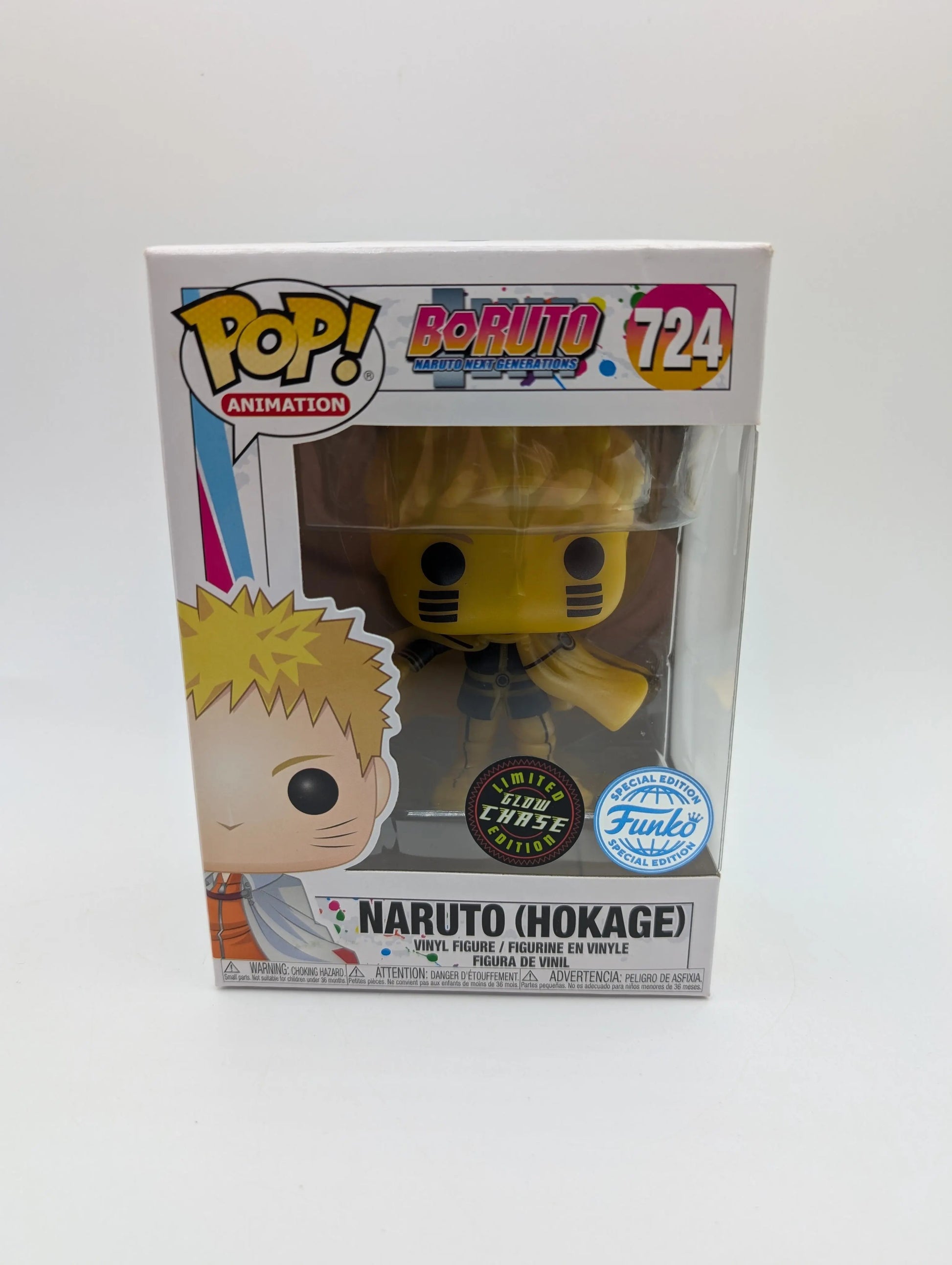 Funko Pop! Boruto Naruto (Hokage) Chase GITD #724 FRENLY BRICKS - Open 7 Days