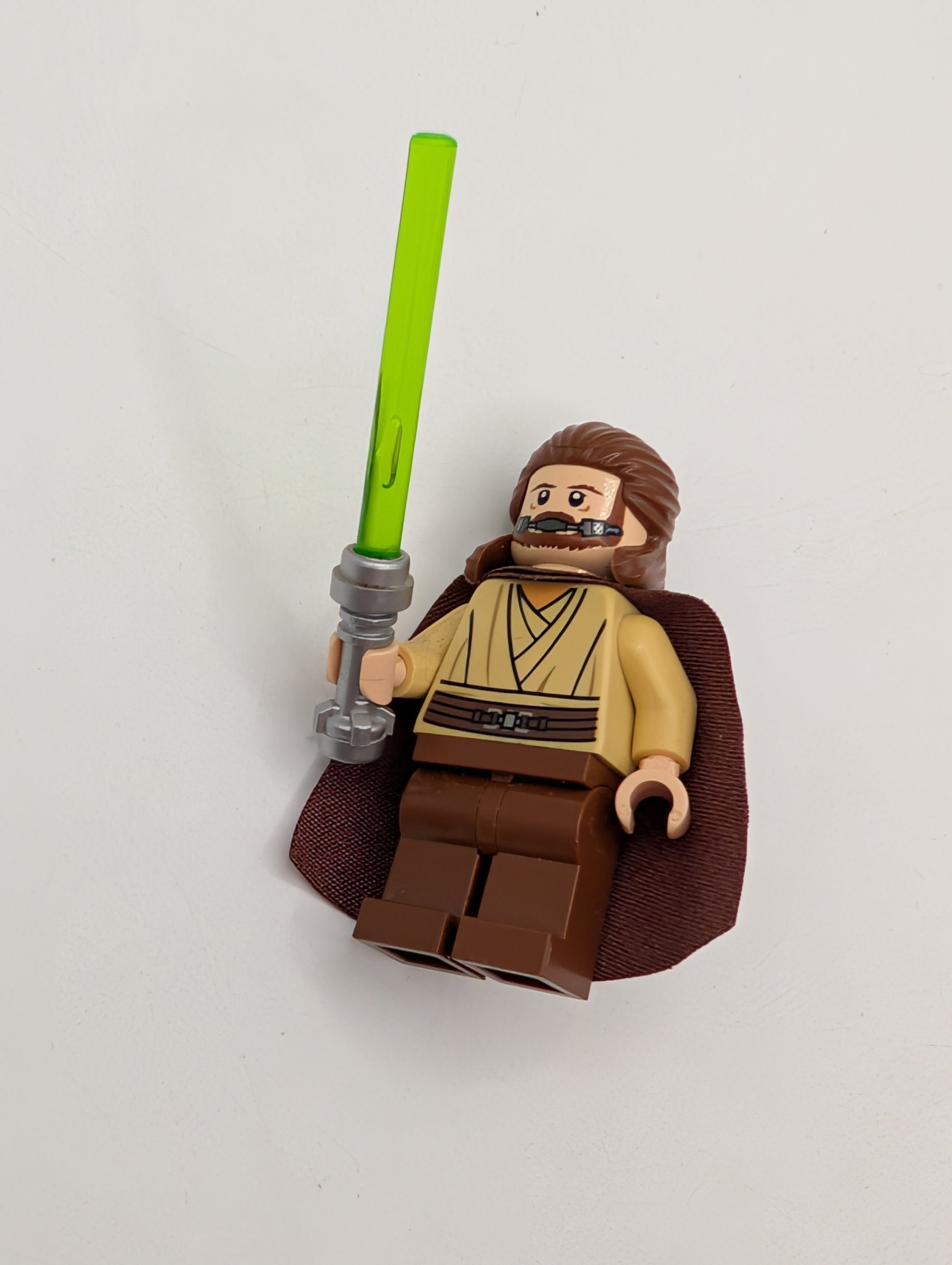 LEGO Star Wars Qui-Gon Jinn Minifigure Breathing Apparatus Jedi Master 9499 FRENLY BRICKS - Open 7 Days