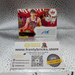 2024/25 Panini Court Kings Matas Buzelis Fresh Paint RC Auto /75 FRENLY BRICKS - Open 7 Days