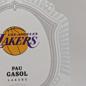 Pau Gasol 2022-23 Panini Crown Royale Jewel Signatures Auto /49 Lakers FRENLY BRICKS - Open 7 Days
