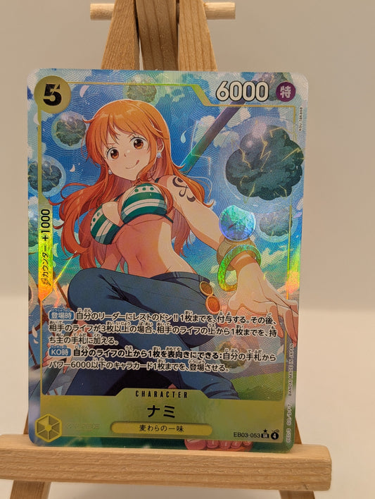ONE PIECE Nami(parallel/illust:kou takase)【SR/P】 EB03-053 EB-03 Heroines Edition FRENLY BRICKS - Open 7 Days