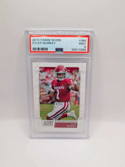 2019 Panini Score Kyler Murray PSA 9 Rookie Card #384 FRENLY BRICKS - Open 7 Days