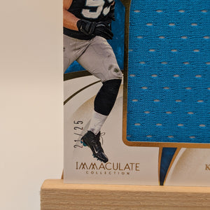 2020 Immaculate LUKE KUECHLY The Standard Jumbo Patch /25 SSP Panthers FRENLY BRICKS - Open 7 Days