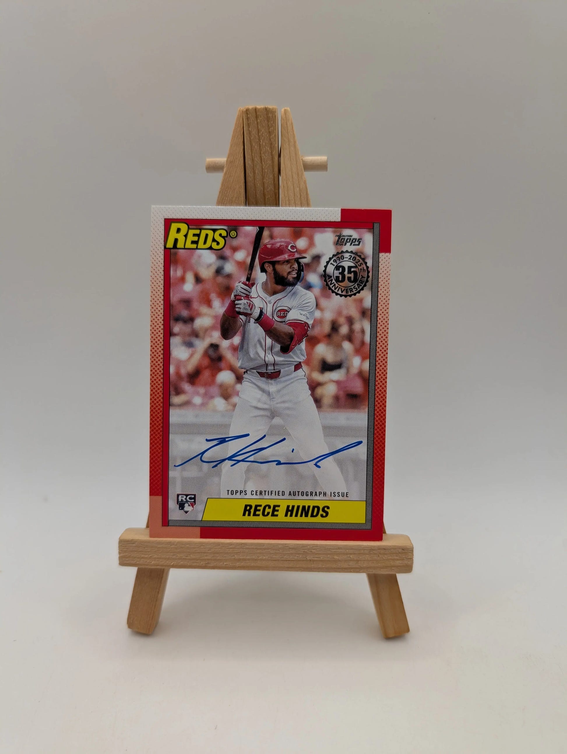 Rece Hinds #90A-RHI 2025 Topps 1990 Autograph FRENLY BRICKS - Open 7 Days image 1