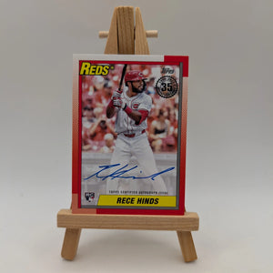 Rece Hinds #90A-RHI 2025 Topps 1990 Autograph FRENLY BRICKS - Open 7 Days