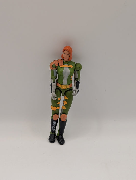 Scarlett From 2 Pack 2004 G.I. Joe GI Joe Action Figure Valor vs Venom FRENLY BRICKS - Open 7 Days