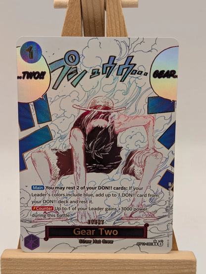 One Piece TCG OP11-080 Gear Two Event Alternate Art FRENLY BRICKS - Open 7 Days