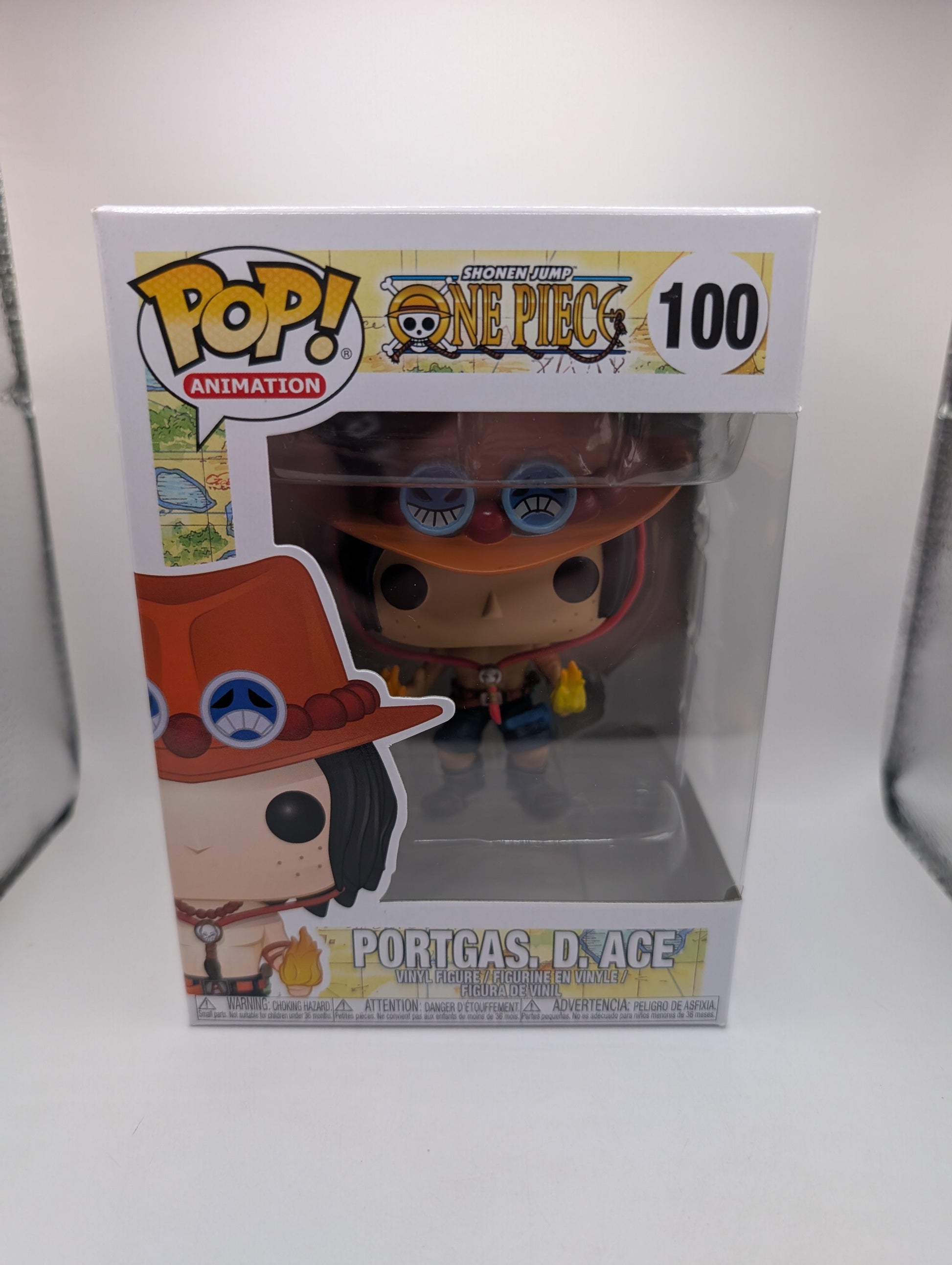 Funko Pop! Vinyl: One Piece - Portgas D. Ace #100 FRENLY BRICKS - Open 7 Days
