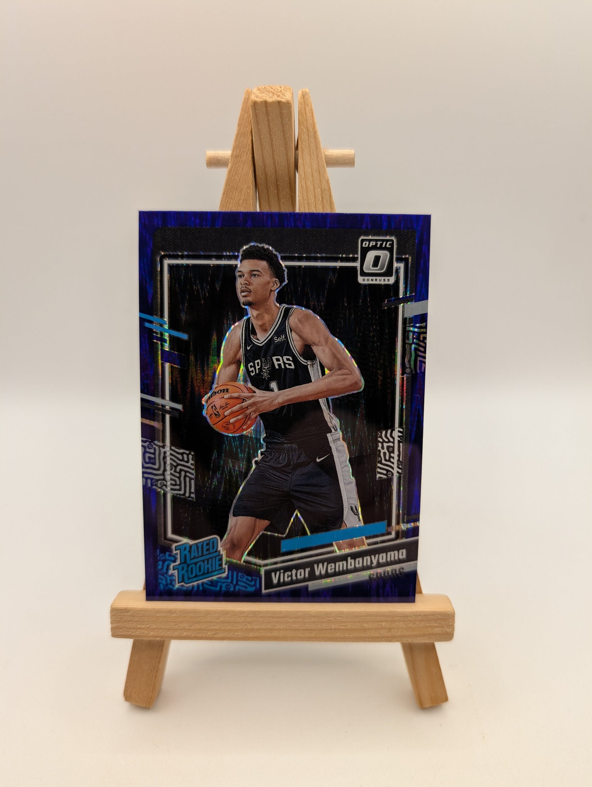 2023-24 Donruss Optic Rated Rookie Victor Wembanyama Purple Shock Prizm RC FRENLY BRICKS - Open 7 Days