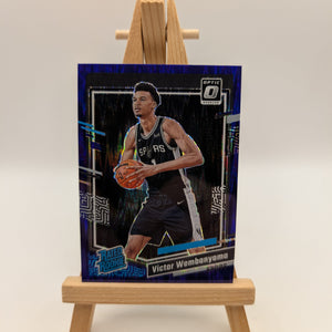 2023-24 Donruss Optic Rated Rookie Victor Wembanyama Purple Shock Prizm RC FRENLY BRICKS - Open 7 Days