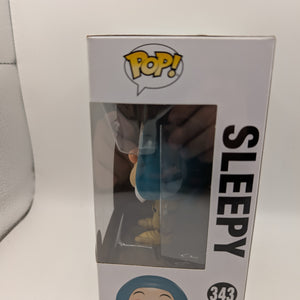 Sleepy- Funko Pop Vinyl #343 - Snow White and the Seven Dwarfs- Vaulted
