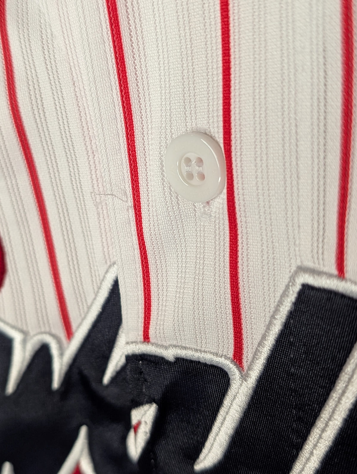 Nippon Baseball Tokyo Yakult Swallows 2016-2019 Home White/Red Blank XL Jersey, photo 9 image 9