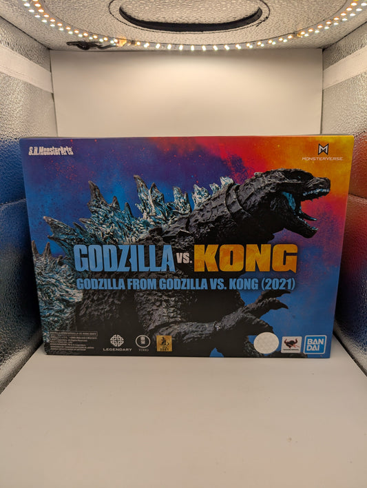 S.H.Monsterarts GODZILLA FROM GODZILLA VS. KONG 2021 Action Figure Bandai FRENLY BRICKS - Open 7 Days
