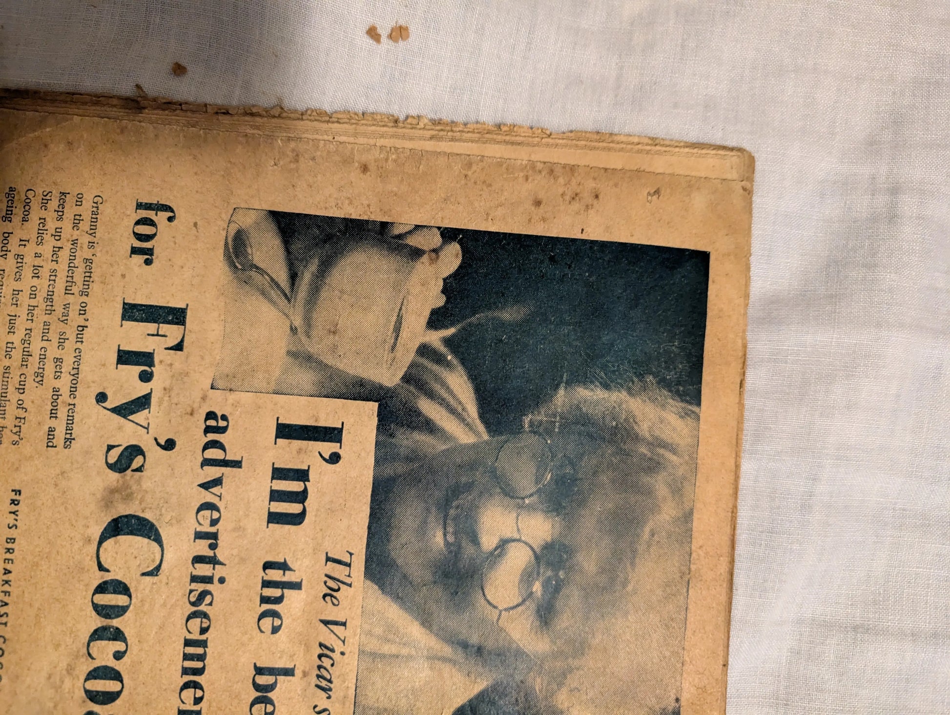 Peg's Paper 1936 Feb 29 poor condition FRENLY BRICKS - Open 7 Days