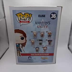 Funko POP! Vinyl Games - Assassin's Creed Unity - Elise #36 FRENLY BRICKS - Open 7 Days