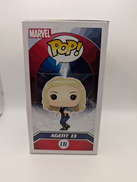 Marvel Funko Pop - Agent 13 - Captain America: Civil War - No. 131 FRENLY BRICKS - Open 7 Days
