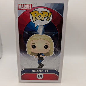 Marvel Funko Pop - Agent 13 - Captain America: Civil War - No. 131 FRENLY BRICKS - Open 7 Days
