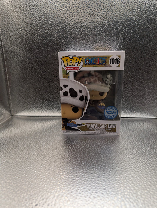 FUNKO Pop Vinyl Trafalgar Law #1016 FRENLY BRICKS - Open 7 Days