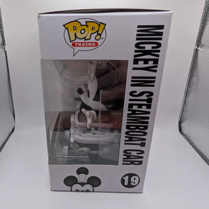 RARE Mickey in Steamboat Car FE 19 Funko Pop Vinyl FRENLY BRICKS - Open 7 Days